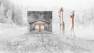 Entwurf Museumspavillon Loibl Nord